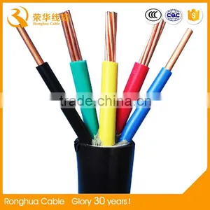 Utp 4 Core Fiber Cable Power Wire Bare Copper Wire Braid Control Cables thumbnail-1