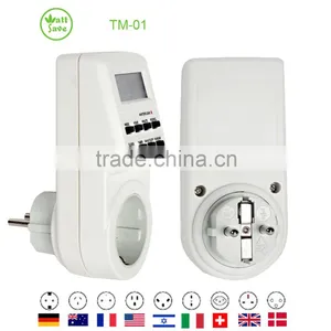 Smart Programmable Digital Timer Socket Switch Europe Plug 16A 3680W thumbnail-3