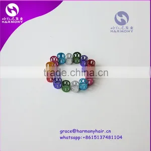 NEW ARRIVE Dreadlock Beads for Braided Box Braiding, Twist Braids, Dreadlock Hair Extension 7mm Hole 7 Colors thumbnail-3
