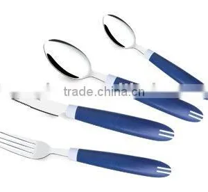 Dinner Set With Plastic Handle T070 thumbnail-1