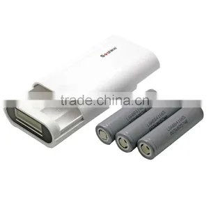 Soshine LCD Power Bank External Battery 3 Slot 18650 Battery Charger Box Power Supply Usb Battery Charger 18650 Box thumbnail-2