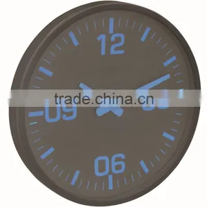Large Round Shaped Wall Clock Decorative Metal Wall Mounted Clock thumbnail-1
