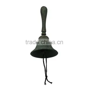 Nautical Rustic Cast Iron Hand Bell Wall Decor NBB 0019 thumbnail-5