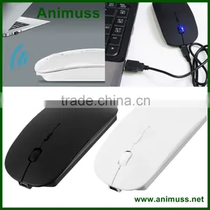 Hot Sale Consumer Electronics Mini Rechargeable Wireless Bluetooth Mouse for PC Laptop thumbnail-1