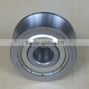 U Groove Track Roller Bearing With Gothic Arch Grooved Outer Ring for Linear Motion System thumbnail-3