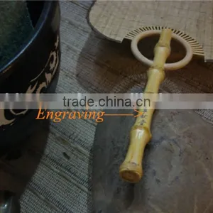 Bamboo Paper Palm Leaf Fan thumbnail-2