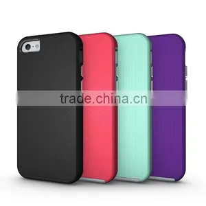 High Quality TPU+PC 2 in 1 Rugged Cover Case for Iphone 5/5s/SE, Armour Case for Iphone 5/5s/SE thumbnail-1