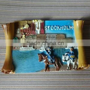 Polystone/souvenir/polyresin Fridge Magnet, Customized Tourist Magnet,resin Mag,OEM ODM Custom 3D Polyresin Resin Fridge Magnet thumbnail-1