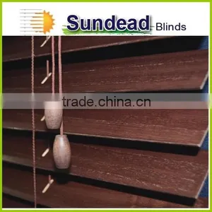25 mm Wood Blinds to Bring Natural Style at Home & Mini Blinds thumbnail-3