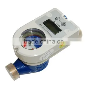 Prepaid Ball Valve Water Meter With Battery Alarm System thumbnail-1