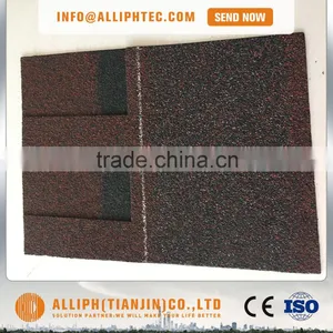 Double Layer Fibreglass Asphalt Shingle Colorful Asphalt Shingles thumbnail-2