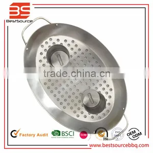 Chicken Or Pig BBQ Pan Meat Pan For Outdoor Camping Picnic Time thumbnail-1