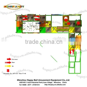 3 Layers Fun Ball Play Indoor Playground Type Outdoor Playground Equipment thumbnail-4
