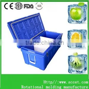 Insulated Plastic Cooler Cold Chain Storage Cooler Box Boat Fishing Coolers thumbnail-1