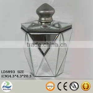 Antique Mirrored Jewelry Box thumbnail-1