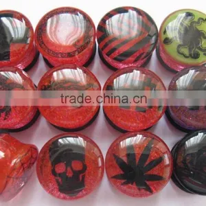 2015! Most Popular Body Jewelry uv Plugs thumbnail-2