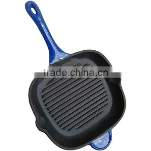 Enamel Cast Iron Electric Skillet thumbnail-1