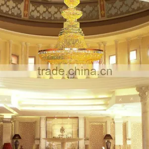 Big Empire Hotel Lobby Crystal Chandelier thumbnail-2