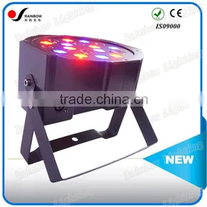 High Brightness Colorful Lighting Mini 18pcs 1W 4in1 RGBW LED Power Par Can Light thumbnail-1