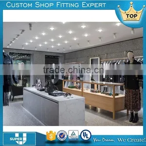 Tailor Made Attractive Modern Fashion Retail Cloth Shop Decoration thumbnail-1