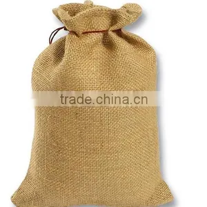 Factory Price Wholesale Gunny Cloth Drawstring Bag thumbnail-3