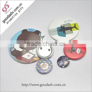 Fashion Business Gift Tinplate Custom Metal Pilot Wings Pin Badge thumbnail-1