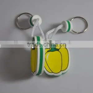 EVA Key Chains With YELLOW Hot Pepper Shape thumbnail-1