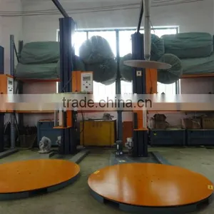 Automatic Top-plate Pre-stretch Pallet Wrapping Machine thumbnail-5