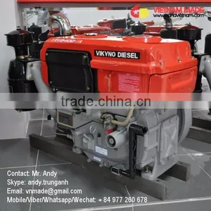 Water Cooled Single Cylinder Diesel Engine EV2400 With Radiator and Lamp thumbnail-1