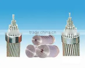 Types of Acsr Conductors High Strength Carbon Fiber Composite Core Compressed Aluminum Twisted ACSR Wire thumbnail-1