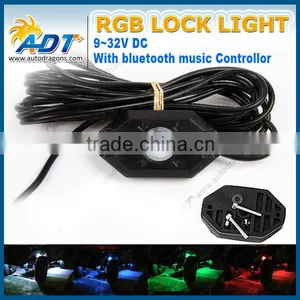 Hot Selling 4x Off-Road Jeep Truck LED Rock Underbody Light Trail Rig Waterproof Fender Lamp thumbnail-1
