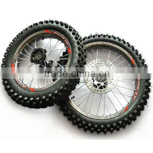 Pit Bike Parts Wheel Rim With Tire thumbnail-1