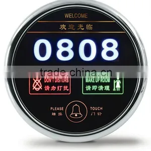 New Luxury Design Hotel Doorbell Switch With Room Number Display thumbnail-1