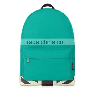 Custom High Quality Nylon Print Fabric High School Student Backpack Bag For Girl thumbnail-2