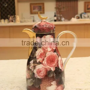 850ml Ceramic Warm Keeping Kettle, Arabic Vacuum Flask thumbnail-1