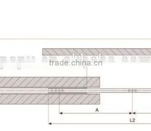 Hot Sell High Quality 17mm Drawer Slide Roller Forming Machine thumbnail-5