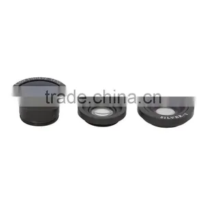 2015 Hot Clip Fisheye Wide Angle Macro 3 in 1 Lens for Smartphone thumbnail-1