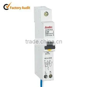 AUB1R2 High Breaking Capacity Signal RCBO Circuit Breaker thumbnail-1