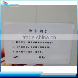 Free Shipping Wholesale Plastic Membership Card With Signature thumbnail-1