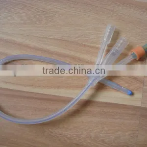 3-way Disposable Silicone Foley Catheter thumbnail-1