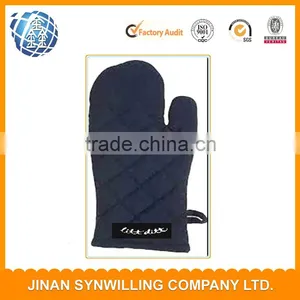 Logo Printed 100% Cotton Oven Mitt Print Souvenir Heated Gloves thumbnail-1