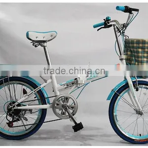 Folding Bicycles 20-Inch Variable Speed Cycling Students Mini Ultra-Portable Ladies Cars Sell Like Hot Cakes! thumbnail-6
