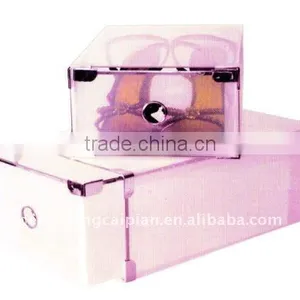Transparent Plastic Shoe Drawer Box thumbnail-1
