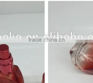 High Quality10ml Red Cylindrical Round Perfume Glass Bottle for Men and Women thumbnail-5