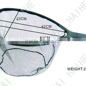 Fly Fishing Light Weight Carbon Landing Net,rubber Coated Netting Scoop Net thumbnail-5