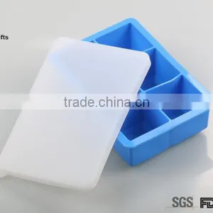 Custom Food Grade Silicone 6 Holes Dry Ice Mold thumbnail-1