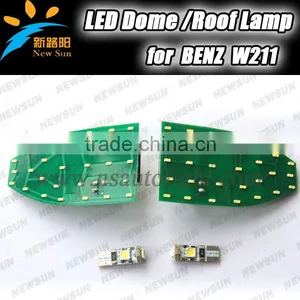 Factory New Style for Benz W211 Led Dome Roof Light 9-16V DC High Intensity 7000k Car Interior Dome Light for Benz thumbnail-1