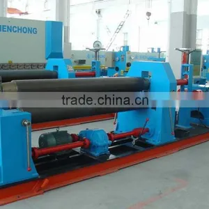 SW11X-B-12X3000 Mechanical Level Down Three-Roller Roller Machine thumbnail-1
