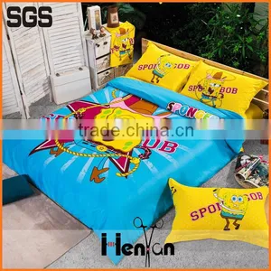 Custom Print 3D Bed Sheet Queen Size thumbnail-3