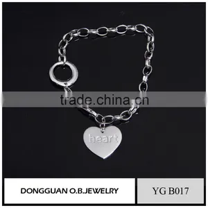 AAA Clear Stone Women Bracelet Cheap Price Fashion Silver Ladies Bracelet Models thumbnail-4